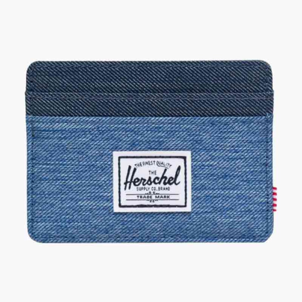 Herschel Supply Co. Charlie Wallet in Faded Denim/Indigo Denim